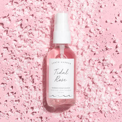 TIDAL ROSE Crystal Hydration Toner - Soothes Inflammation & Tones | Rose Water + Rose Quartz + White Tea