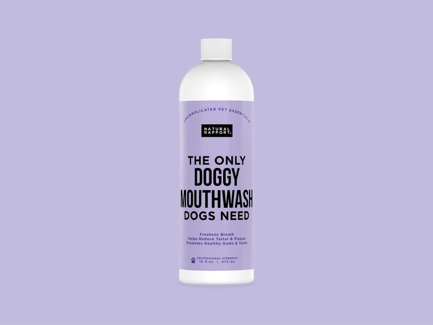 Natural Rapport Dog Mouthwash - The Only Doggy Mouthwash Dogs Need