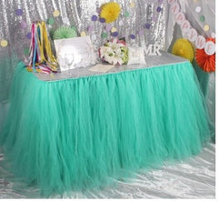 Party tulle tablecloth