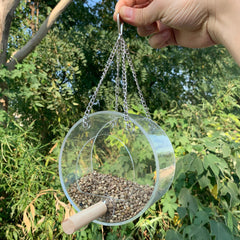 Acrylic Bird Food Box