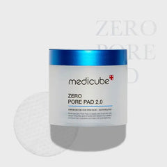 Medicube Zero Pore Pads 2.0 - Dual-Textured Facial Toner Pads for Exfoliation