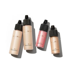 4 pieces - Airbrush Spray Silk Foundation Starter Kit - Includes (2) Silk 4-In-1 Foundation