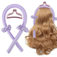 Silk Ribbon Hair Curlers Heatless Curling Rod Headband Wave Formers For Lazy UK