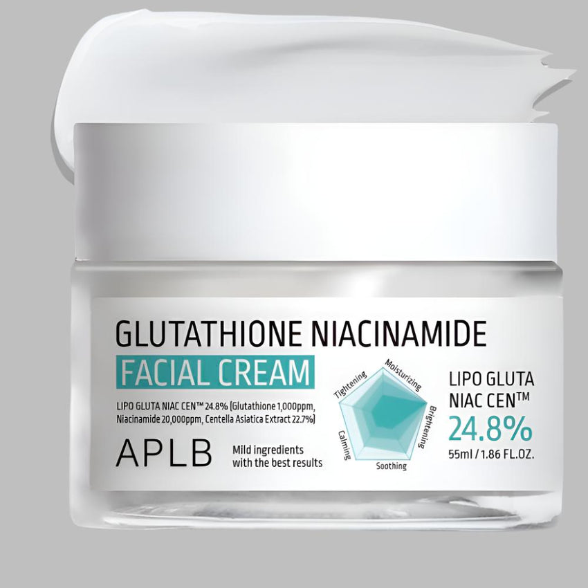 APLB Glutathione Niacinamide Facial Cream 1.86 FL.OZ/Korean Skincare