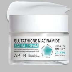 APLB Glutathione Niacinamide Facial Cream 1.86 FL.OZ/Korean Skincare