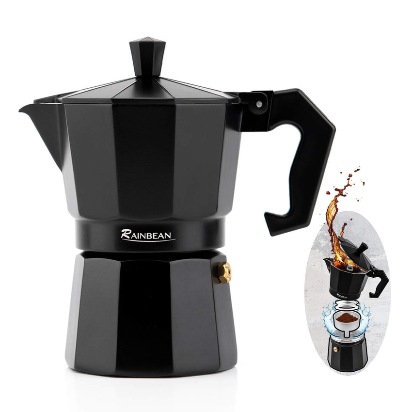 Stovetop Espresso Maker, Classic Cafe Maker Italian Espresso for Gas or Electric