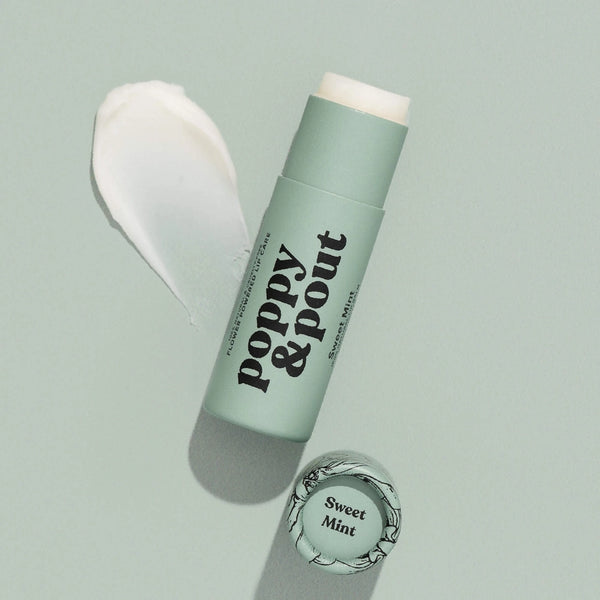 Poppy & Pout Sweet Mint Jumbo Lip Balm