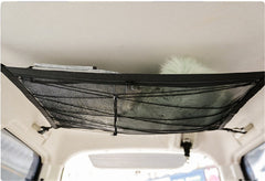 Auto Supplies Storage Bag Double-opening Zipper Storage Net