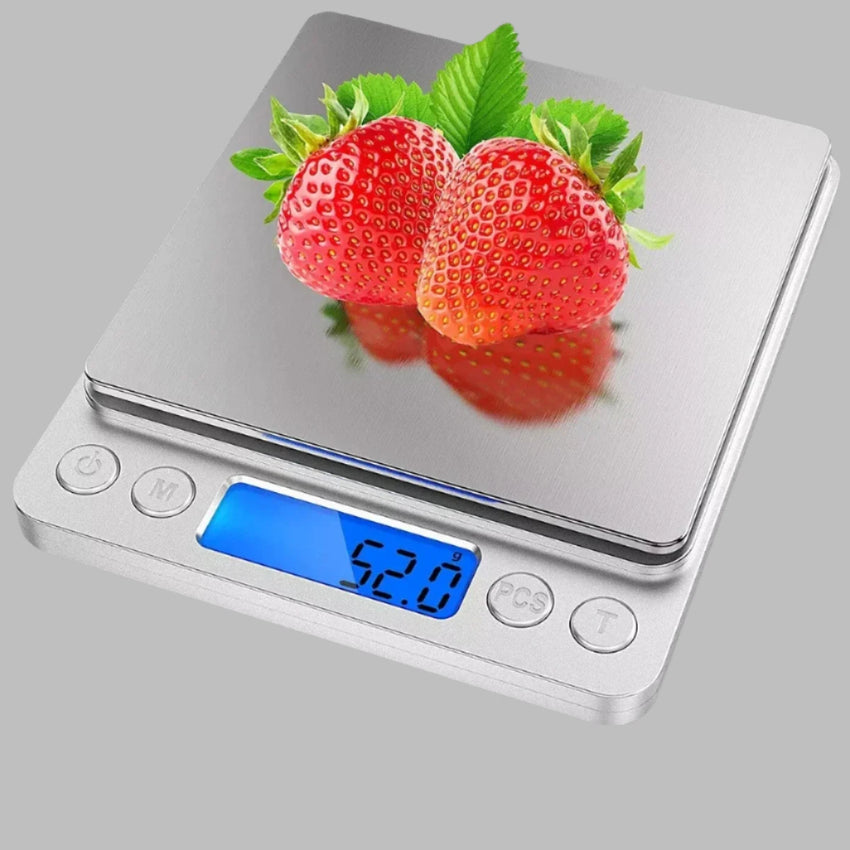 Small Digital Food Scale Ounce OZ And Gram Scale Includes 2 Trays And FREZZEL