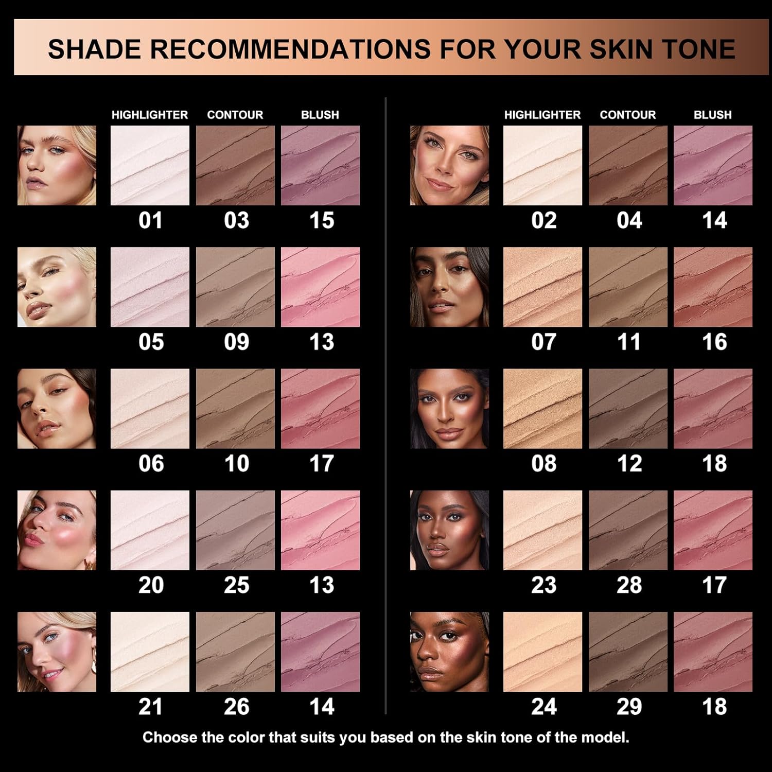 FOCALLURE 3 Pcs Cream Contour Sticks,Shades with Highlighter & Bronzer & Blush,Non-greasy Long-wear Face Contouring Pen,FAIR focallure 3 pcs cream contour sticks,shades with highlighter & bronzer & blush,non greasy long wear face contouring pen,easy to sculpt the face and create a lightweight finishing makeup,fair