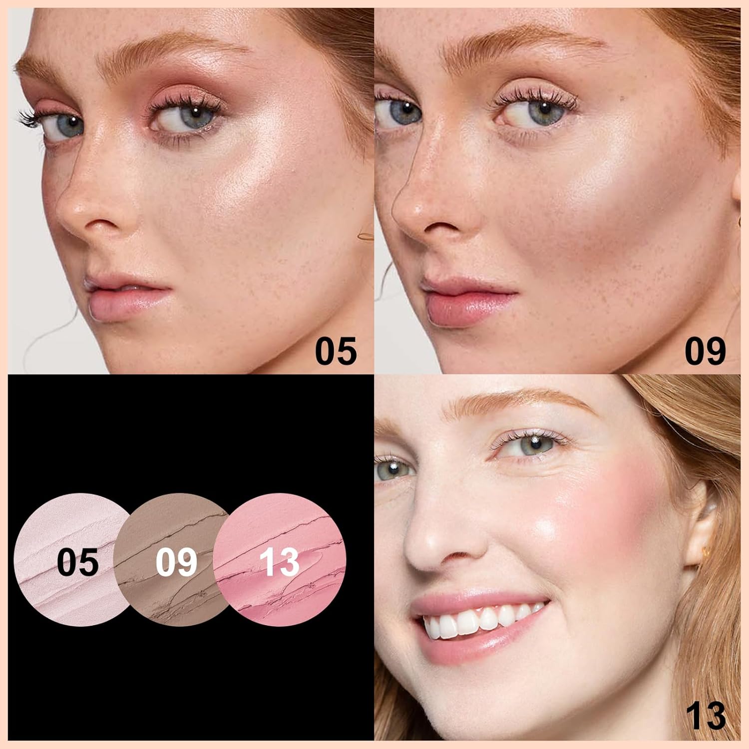FOCALLURE 3 Pcs Cream Contour Sticks,Shades with Highlighter & Bronzer & Blush,Non-greasy Long-wear Face Contouring Pen,FAIR focallure 3 pcs cream contour sticks,shades with highlighter & bronzer & blush,non greasy long wear face contouring pen,easy to sculpt the face and create a lightweight finishing makeup,fair